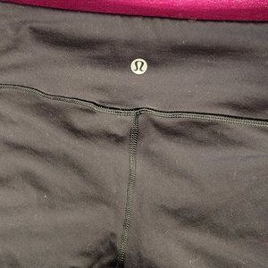 Lululemon athletica black leggings size 6